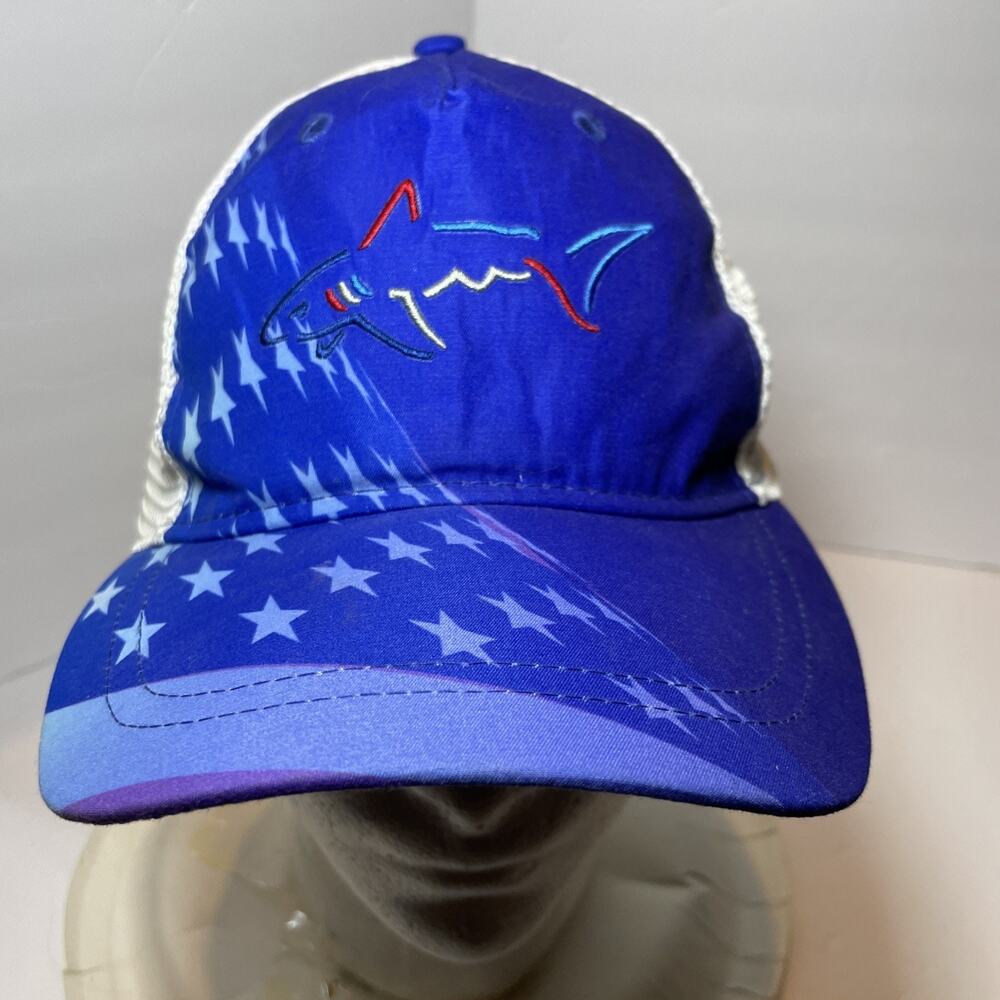 Greg Norman Shark Hat Excellent Condition Trucker Style
